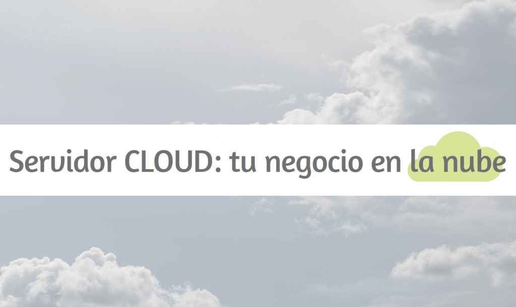 Servidor Cloud: tu negocio en la nube Servidor Cloud: tu negocio en la nube