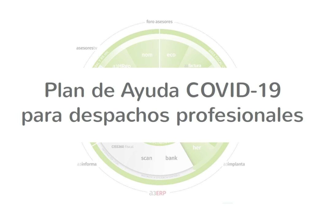 Plan de ayuda COVID19 para despachos profesionales