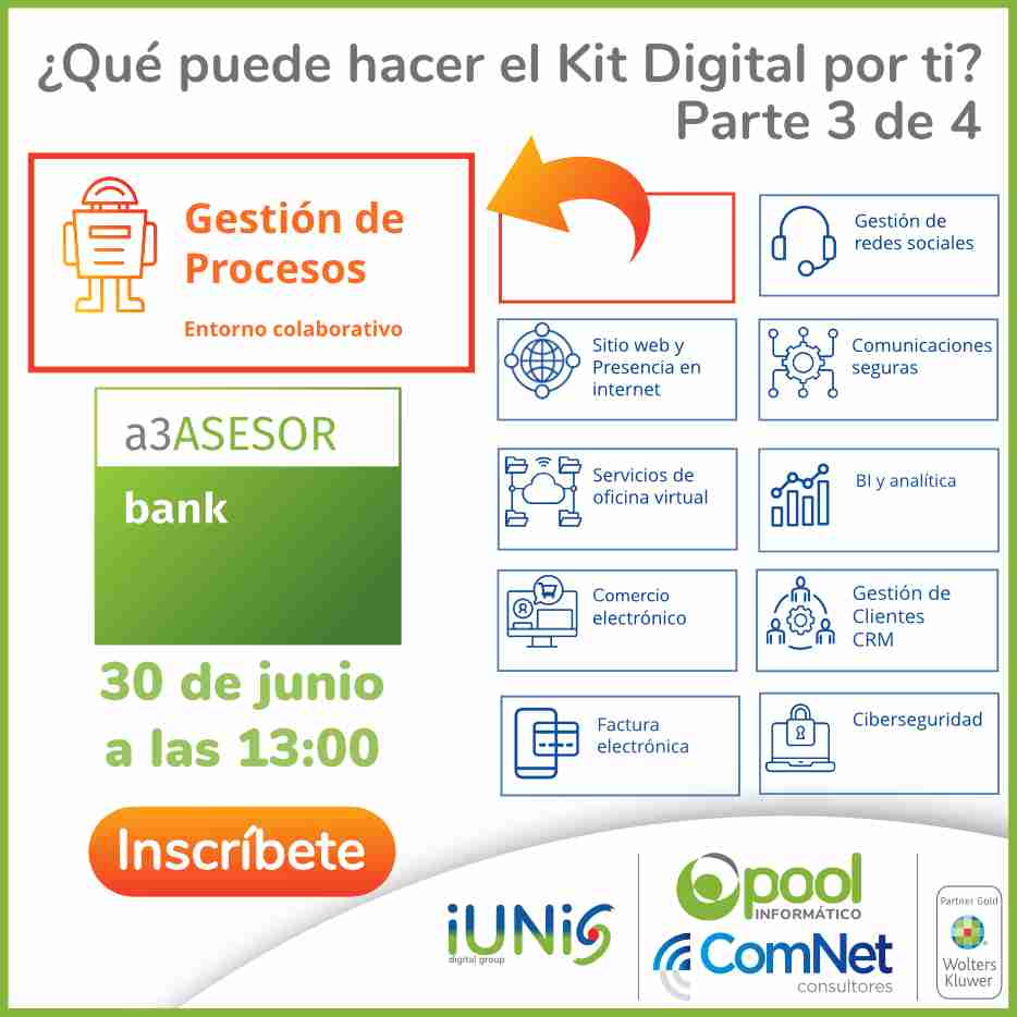 CoWebinar: Las Ayudas Kit Digital ya están aquí  Miércoles 16 de marzo a las 10:00 y a las 16:00