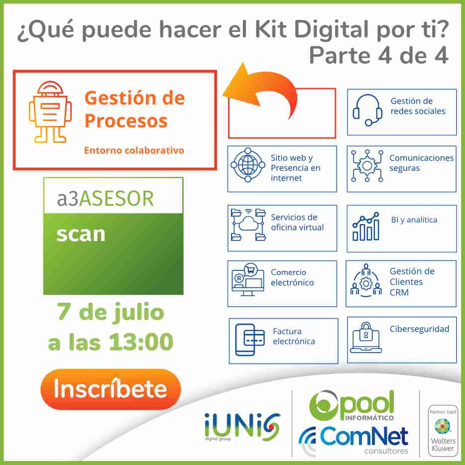 CoWebinar: Las Ayudas Kit Digital ya están aquí  Miércoles 16 de marzo a las 10:00 y a las 16:00