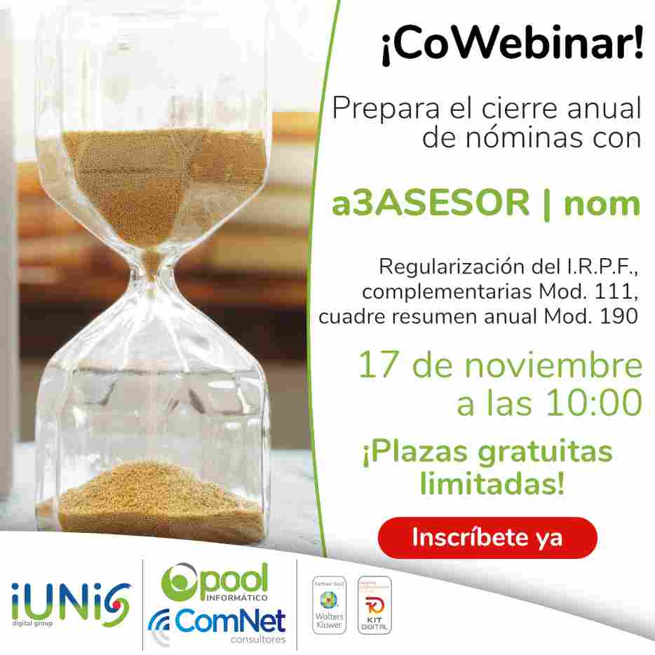 CoWebinar: Las Ayudas Kit Digital ya están aquí  Miércoles 16 de marzo a las 10:00 y a las 16:00